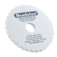 Kumihimo disco redondo Beadalon 15cm Blanco