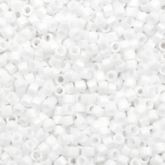 Abalorios Miyuki Delica's 11/0 Opaque white DB-200