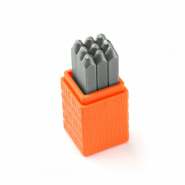 ImpressArt set de sellos con signos de puntuaci&oacute;n 3mm Plateado