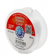 Hilo de nailon el&aacute;stico Griffin stretch (200%) &Oslash;1mm Transparente