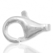 Plata 925 Fornituras mosquet&oacute;n 9mm Plata