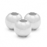 Plata 925 Fornituras chafas 2mm Plata