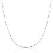 Cadenas Acero Inox cadena de bola Mix&Match Plateado