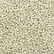 Rocallas Miyuki 15/0 Duracoat galvanized silver 15-4201