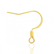 Fornituras metálicas TQ pendiente de gancho Dorado