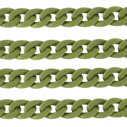 Cadena acr&iacute;lico 18mm mate Verde arboleda