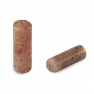 Piedras naturales Cuarzo de Aventurina tubo Púrpura