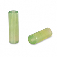 Piedras naturales Ágate tubo Verde