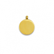 Colgantes Acero Inox La Luna Dorado