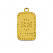 Colgantes Acero Inox La Luna 'Guidance' Dorado