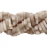 Abalorios Katsuki 4mm Marr&oacute;n chestnut-gris