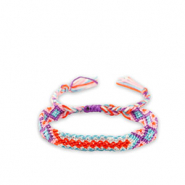 Pulsera tobillera Trendy Azul turquesa-púrpura