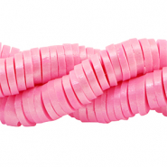 Abalorios Katsuki 6mm Rosa azalea de primaveral-revestimiento pearl shine