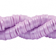 Abalorios Katsuki 4mm P&uacute;rpura lila-revestimiento pearl shine