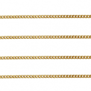 Fornituras Acero Inox cadena jasseron gourmet Dorado