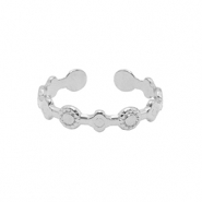 Anillos Acero Inox Plateado