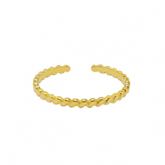 Anillos Acero Inox Dorado