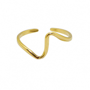 Anillos Acero Inox Dorado