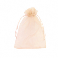 Bolso de organza 10x12cm Albaricoque
