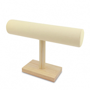 Expositor de joyería para pulseras Natural-beige