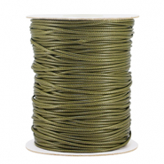 Hilo macramé trenzado 1.5mm Verde musgo