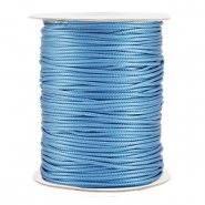 Hilo macramé trenzado 1.5mm Azul real