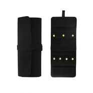 Estuche de joyas para viaje peque&ntilde;o negro