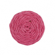 Colgantes Rafia 25mm Fucsia