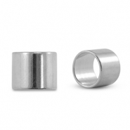 Correderas metálica DQ tubo Plata vieja (sin níquel)