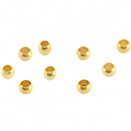 Chafas met&aacute;licas DQ 3.0mm oro (sin n&iacute;quel)