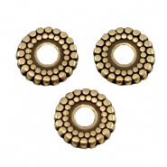 Abalorios metálicos DQ disco deco 8mm Bronce viejo (sin níquel)