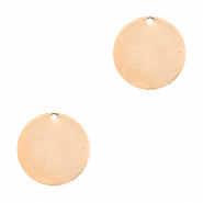 Colgante metálico Designer Quality para ImpressArt 12mm Oro rosado (sin níquel)