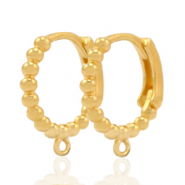 Fornituras DQ metálicas Cierre pendiente ballestilla con anilla Dorado (sin níquel)