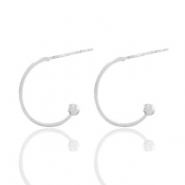 Fornituras metálicas DQ criollas 16mm Plata vieja (sin níquel)