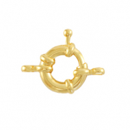 Fornituras met&aacute;licas DQ reasa marinera 11mm con anillas Dorado (sin n&iacute;quel)