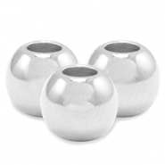 Abalorios met&aacute;licos DQ 2.5mm Plata vieja (sin n&iacute;quel)