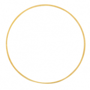 Fornituras metálicas DQ anillo cerrado 40mm Dorado (sin níquel)