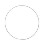 Fornituras metálicas DQ anillo cerrado 30mm Plata vieja (sin níquel)