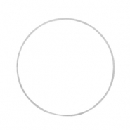 Fornituras metálicas DQ anillo cerrado 25mm Plata vieja (sin níquel)