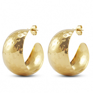 Pendientes Acero Inox Dorado