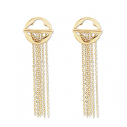 Pendientes Acero Inox Dorado