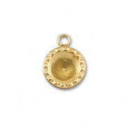 BY31&reg; Colgantes Acero Inox con engaste para SS29 chat&oacute;n Dorado