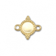 BY31&reg; Entrepieza Acero Inox con engaste para SS16 base plana Dorado