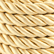 Cordón trendy espiral 10mm Dorado claro