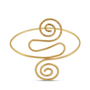 Brazalete espiral Dorado