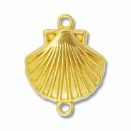 Entrepieza Acero Inox conchas Dorado