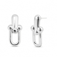 Fornituras met&aacute;licos DQ pendiente Plateado vieja (sin n&iacute;quel)