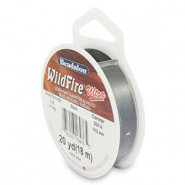 Beadalon hilo para enfilar Wildfire Ultra 0.10mm Negro