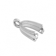 Fornituras Acero Inox enganche para colgante Plateado