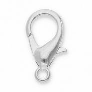 Fornituras metálicos DQ mosquetón Plateado vieja (sin níquel)